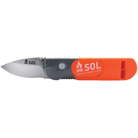 AMK Core Lite Knife, Whistle, LED Combo