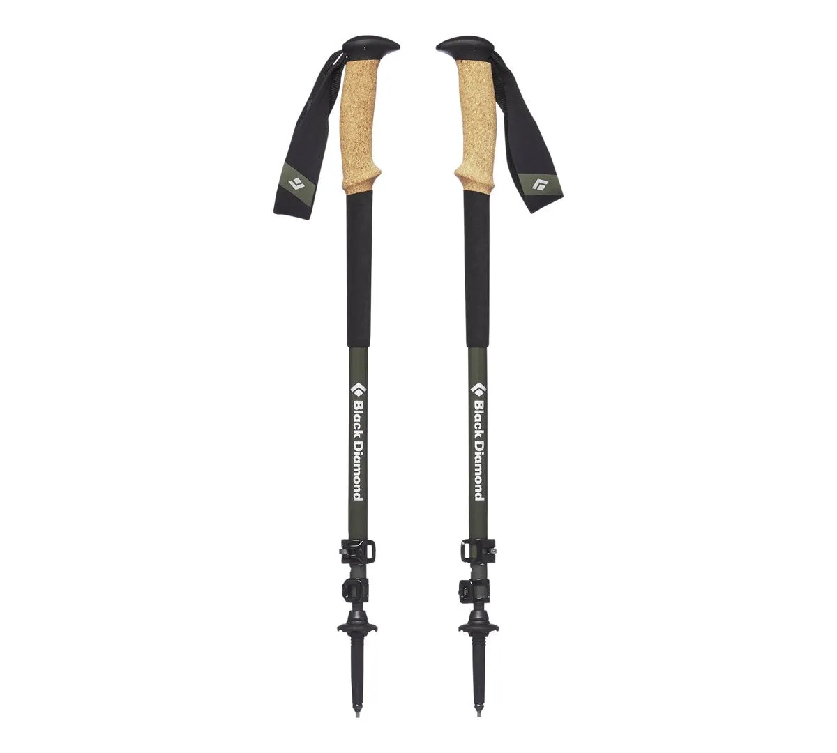 Black Diamond Alpine Carbon Cork Trekking Pole Unisex Telescopic