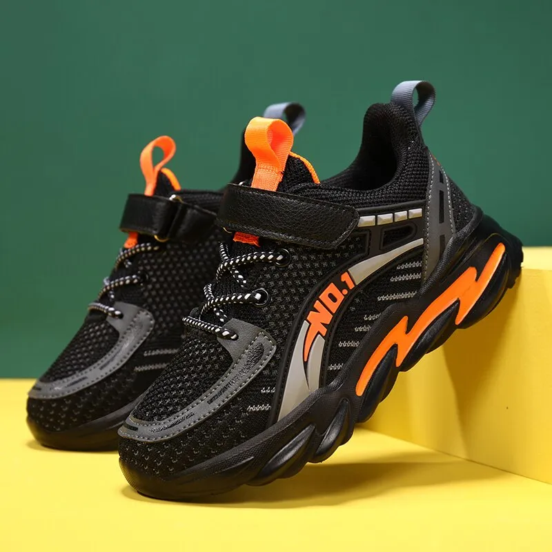 Boys' shoes high quality breathable non-slip sports shoes