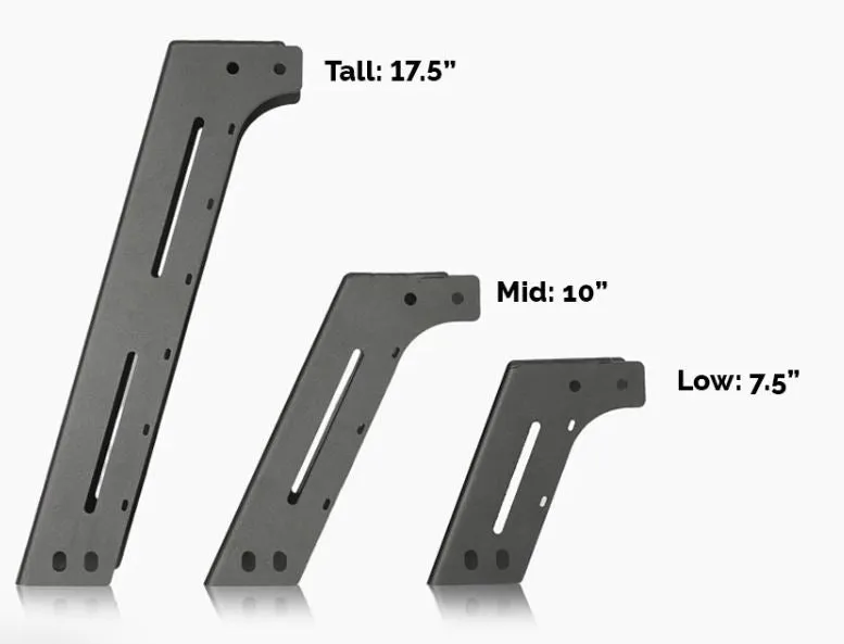 CALI RAISED LED OVERLAND Bed Rack Fits 2005-2023 TOYOTA TACOMA Mid Height