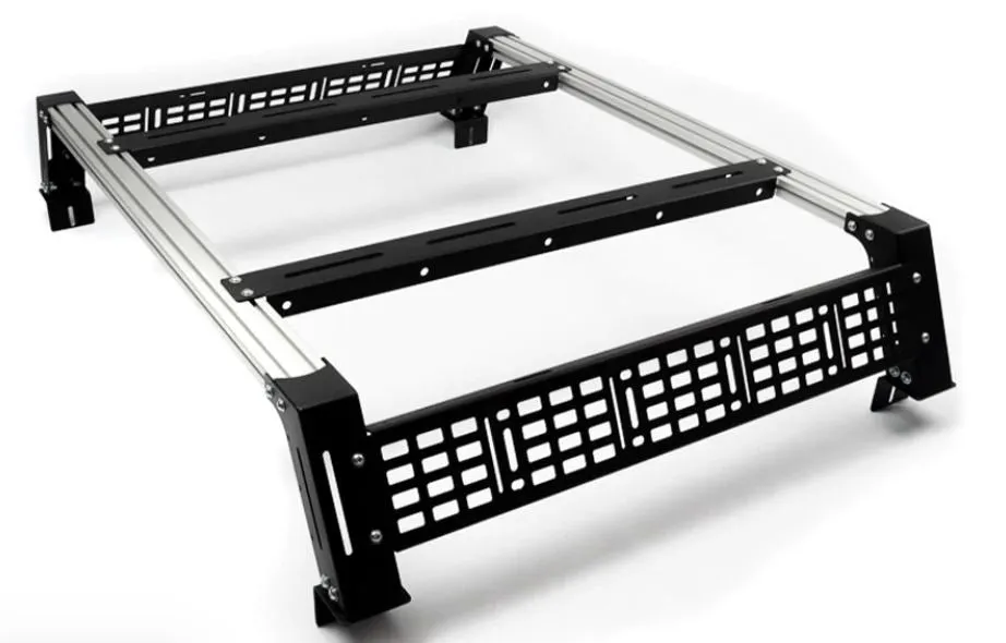 CALI RAISED LED OVERLAND Bed Rack Fits 2005-2023 TOYOTA TACOMA Mid Height