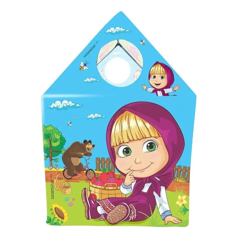 Combo of 2 Masha And The Bear Friend Printed Play Tent House With 1 Kids Doctor Set Briefcase Kit