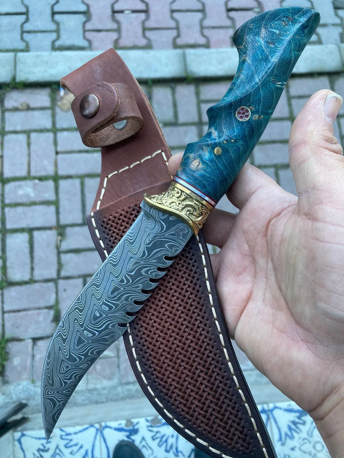 Damascus Knife