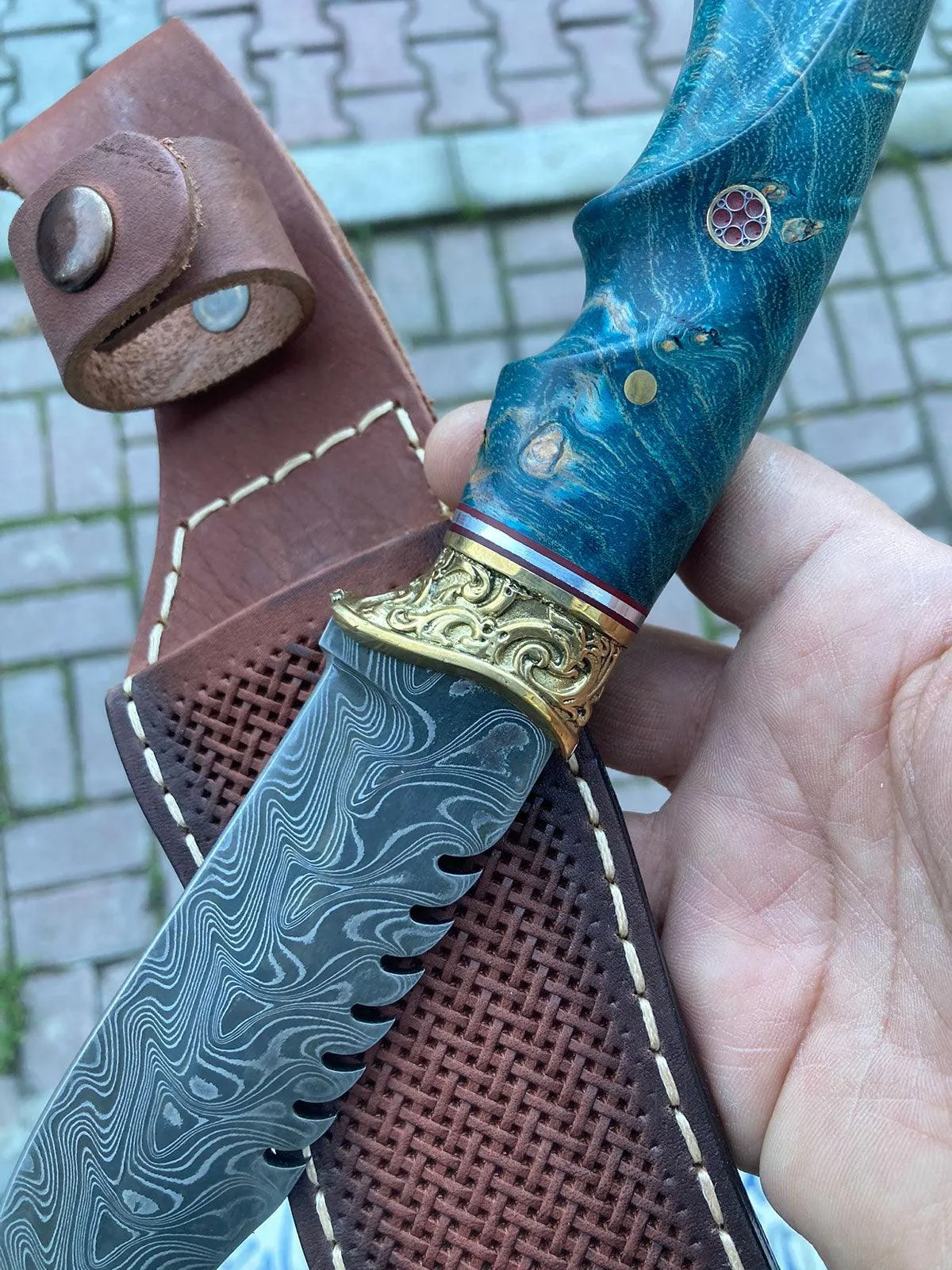 Damascus Knife