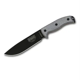 ESEE-6 - Plain Edge, Coyote Brown Sheath, Clip Plate