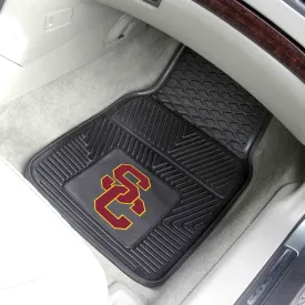 Fanmats Southern California Trojans Heavy Duty Car Mat Set - 2 Pieces