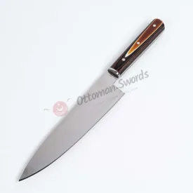 Fireproof Compact Werzalit Handle Chef Knife