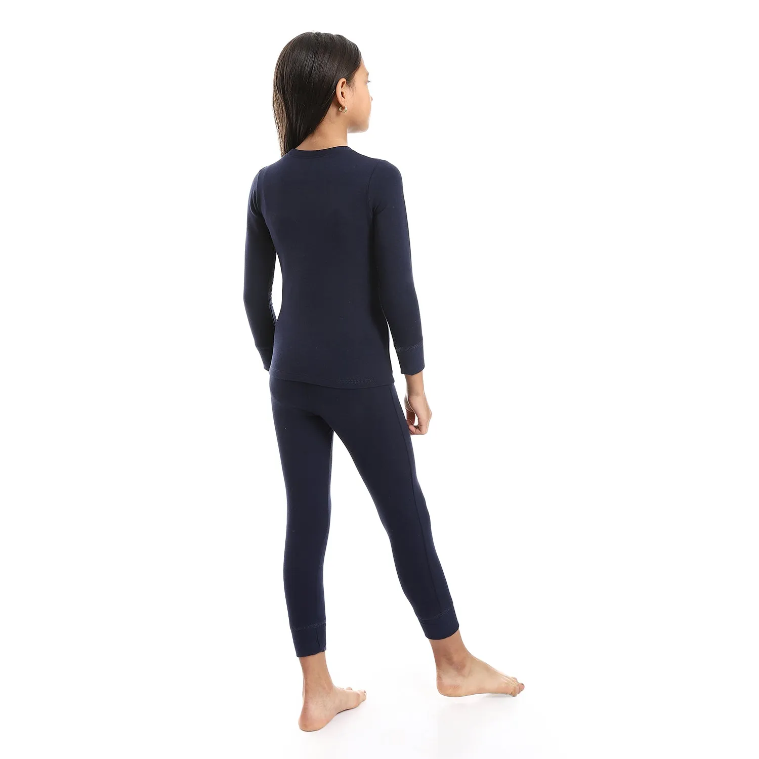 Girls Thermal Set - Navy