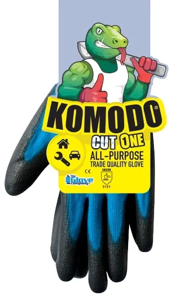 Komodo Cut 1 Gloves Size L - 620403