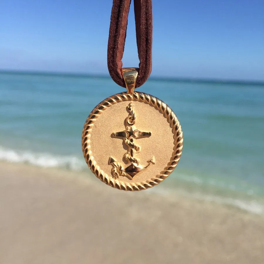 STRONG JW Original Pendant Coin (Anchor)