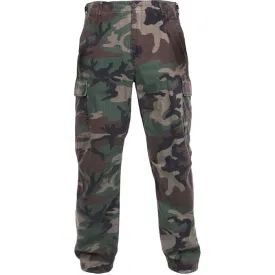 Woodland Camouflage - Military Vintage Vietnam Fatigue Pants